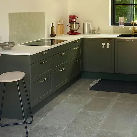 Modern Near And Town In