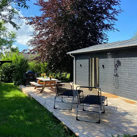 Modern Near And Town In